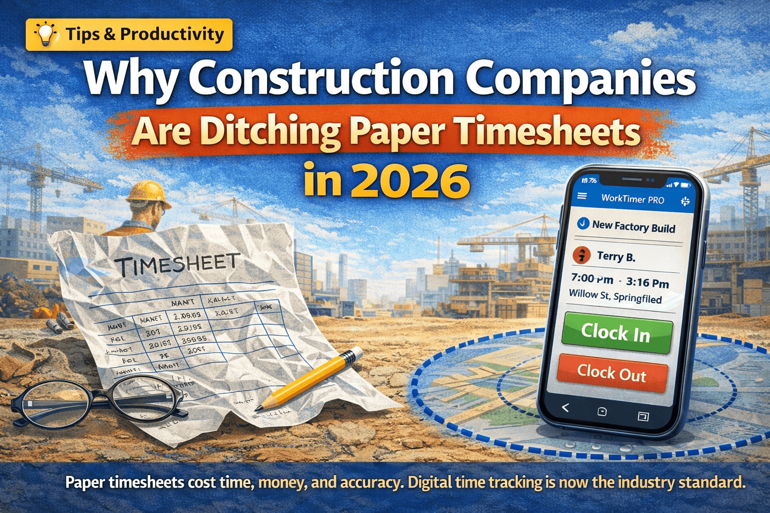 Why Construction Companies Are Ditching Paper Timesheets in 2026